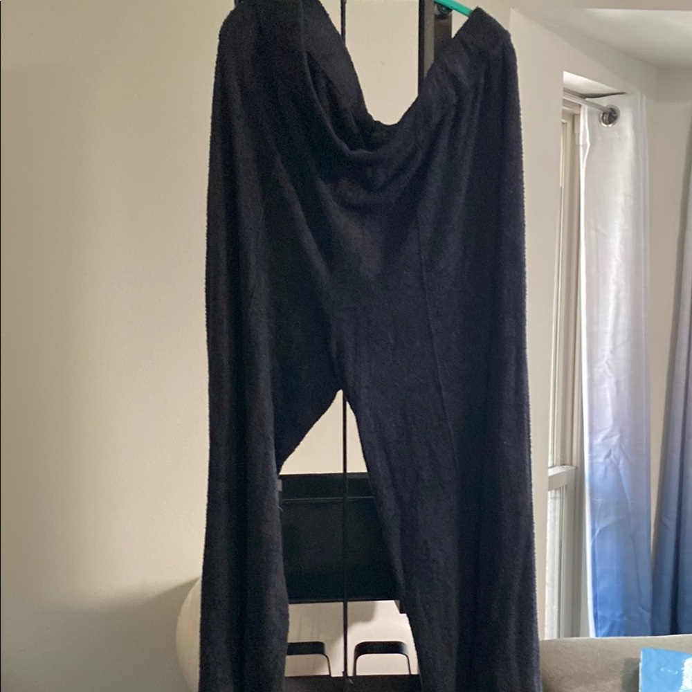 Barefoot Dreams CozyChic Lite soft knit wide leg pants
